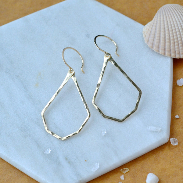 Never apart earrings geometric teardrop earring half heart earrings best friend split heart jewelry gold heart earrings