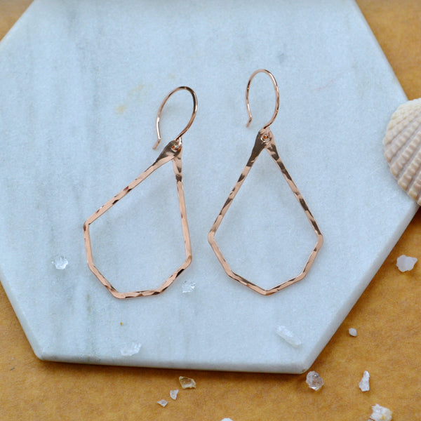 Never apart earrings geometric teardrop earring half heart earrings best friend split heart jewelry rose gold heart earrings