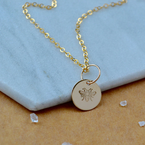 Bee charm pendant gold bumble bee charm dainty jewelry sustainable charms
