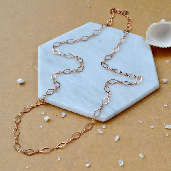 maldives necklace custom chain necklaces dainty gold chain necklace hammered diamond link chain handmade necklace rose gold jewelry chains