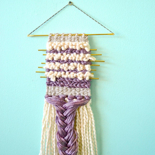 As Above So Below - abundant being handmade wall art, weaving home decor - Foamy Wader