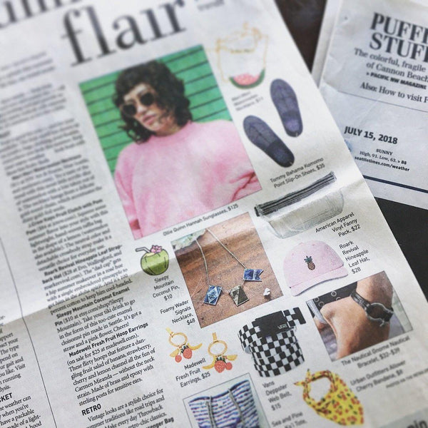 Signals Nautical Flag Necklace - nautical flag custom signals code necklace - Foamy Wader