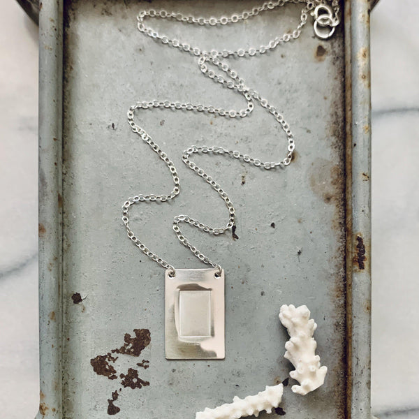 Signals Nautical Flag Necklace - nautical flag custom signals code necklace - Foamy Wader