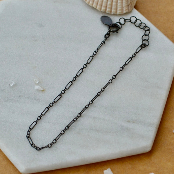 Longboard Chain Bracelet - lightweight long and short chain bracelet made to order