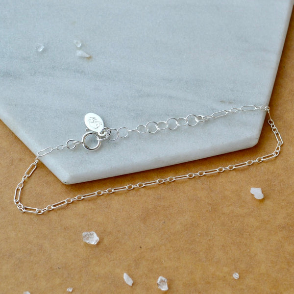 Longboard Chain Bracelet - lightweight long and short chain bracelet made to order