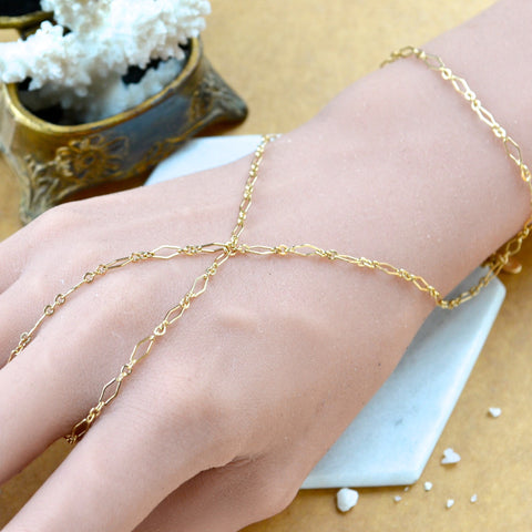 maldives hand chain bracelet wrist chain diamond link hand jewelry gold sustainable jewelry