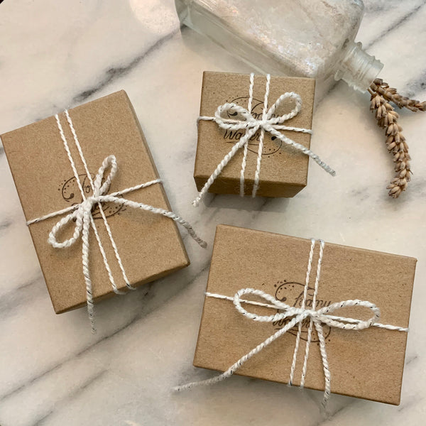 Jewelry box gift packaging cute gift box handmade jewelry by Foamy Wader nautical minimalist jewelry for ocean lovers