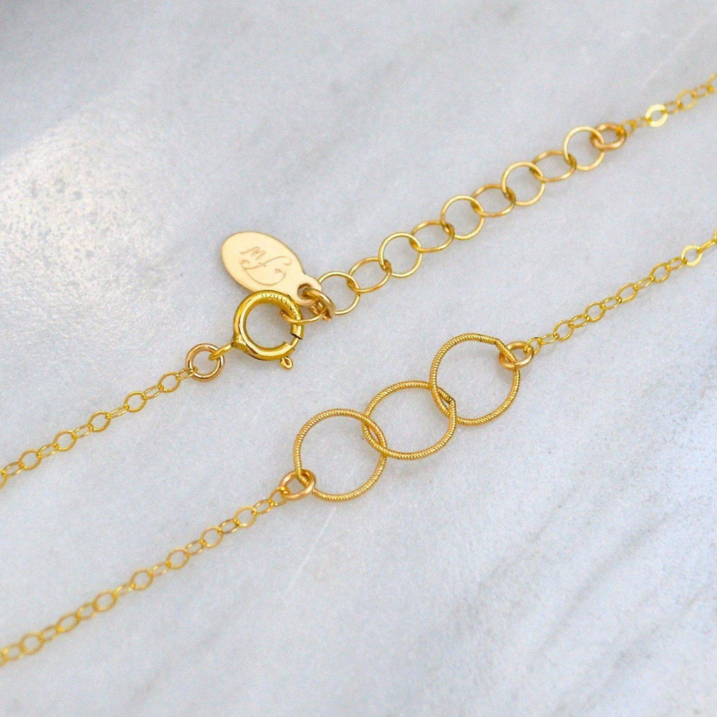 Gold Triple Chain Bracelet
